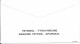 LE15- Enveloppe 1er Jour Du Timbre N°752 Au Verso Pub Laboratoires Veyron - Brieven En Documenten