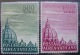 VATICANO - IVERT AEREOS Nº 33/34 - NUEVOS (**) BASILICA SAN PEDRO - GOMA AMARILLA - Used Stamps