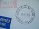 San Marino 2006 Registered Official Cover To Belgium - Foreign Dept. - Machine Franking - Priority Mail Label - Cartas & Documentos