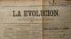 BP3 CUBA SPAIN NEWSPAPER ESPAÑA 1890 LA EVOLUCION  27/07/1890 MARIANAO - [1] Bis 1980