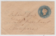 India  QV  1/2A  BACK EMBOSSED  BACKSIDE SEAL  SMALL OBLONG SCARCER  Postal Stationary Envelope   # 85015  Inde Indien - 1858-79 Compagnia Delle Indie E Regno Della Regina