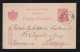 Rumänien Romania 1909 Stationery Card PITESCI To LEIPZIG Germany - Storia Postale