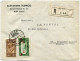 SYRIE LETTRE RECOMMANDEE DEPART ALEP 16-4-33 POUR LA FRANCE - Briefe U. Dokumente