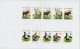4 Carnets De 5 Timbres YT C 173/176 Perdrix Tétra Elan Cerf/ Booklet Michel MH 55/58 Wood Animals - Ungebraucht