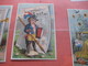 C1880 Newspapers 8 Hand Press Litho Cards : Set Of 6 VG PUCK  PUNCH NY Herald Times Uncle Sam USA Daily Telegraph - 1850-1899