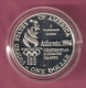 AMERIKA DOLLAR 1996P ZILVER PROOF PARALYMPICS 1996 WHEELCHAIR RACER - Commemorative