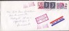 United States VIA AIR MAIL Label Registered Recommandé BROOKLYN New York 1973 Cover Lettre Denmark (2 Scans) - Express & Einschreiben