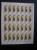 RUSSIA 1990 MNH (**)YVERT 5780-5784 Faune.animaux  Fossiles .5 Pleins De Feuillesfauna. Fossil Animals. 5 Full Sheets - Full Sheets