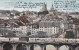 LAUSANNE : Le Grand Pont - Oblitération Lame De Rasoir Le 5.III.1905 - Vevey Et Corsier Le Monts - Corsier-sur-Vevey
