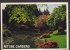 Canada PPC Nitobe Garden University B.C. Vancouver AIR MAIL PAR AVION Label 1986 LUZARCHS France EXPO '86 Tram (2 Scans) - Cartas & Documentos