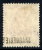 SAAR 1920 (April) Overprint  On 10 Pfg. With Offset On Back, Used  Michel 45 - Gebraucht