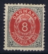 DENMARK: Mi Nr 25 I YA C Graublau MH/*, Avec  Charnière , Mit Falz 1875 - Nuovi