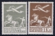 DENMARK: Airmail Mi Nr 180 - 181 , Fa 216 - 217 MH/* Falz.  1929 - Posta Aerea