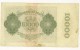 Allemagne GERMANY REICHSBANKNOTE Billet 10000 MARK 1922 # D.00931935 - GERMANIA - 10000 Mark