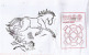 TURKMENISTAN. EXPO MILANO 2015.letter From TheTurmenistan Pavilion.stampAkhal-Teke Horse),posted From Milano Roserio P.O - Turkménistan