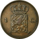 Monnaie, Pays-Bas, William III, Cent, 1864, TTB+, Cuivre, KM:100 - 1849-1890 : Willem III