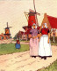 GOES Ca1900 CASSIERS H ILLUSTRATEUR ILLUSTRATOR Ilustrador Illustratore MOLEN MOULIN PAYSANNE W DE HAAN UTRECHT 3799 - Goes