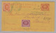 San Marino (1892) - Biglietto Postale Raccomandato Spedito Da Otto Bickel Per La Sassonia - Lettres & Documents