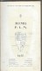 Agenda/P.L.M./Grand Agenda /Chemins De Fer Paris-Lyon-Méditerrannée/1912    TRA9 - Andere & Zonder Classificatie