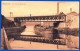 CARTE POSTALE ANCIENNE SEPIA HAUTMONT 55 MEUSE LES RIVES DE LA SAMBRE PENICHE DOS SEPARE ECRITE - Vigneulles Les Hattonchatel