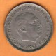 SPAIN   50 PESETAS 1957 (59)  (KM # 788) - 50 Peseta