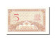 Billet, Madagascar, 5 Francs, 1937, Undated, KM:35, SPL - Madagascar