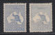 Australia 1915-27 Kangaroo, Mint Mounted, Wmk 6, See Desc, Sc# ,SG 38,38b - Mint Stamps