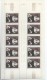 Delcampe - MONACO - Collection D´Art Du Palais Princier  - Lot 10 Feuilles,coin Daté, De 10 Timbres Neufs - (voir Scans Et Détails) - Collections, Lots & Series
