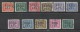 TRIESTE A 1947 - 1949 AMG-FTT SEGNATASSE POSTAGE DUE TAXES TASSE SERIE COMPLETA SET USATA USED OBLITERE FIRMATA SIGNED - Postage Due