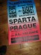 VALENCE6SUR BAISE)   MATCH GALA INTERNATIONAL DONT SPARTA DE PRAGUE  41X6O PAPIER RIGIDE - Andere & Zonder Classificatie