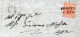 LV230 - LOMBARDO VENETO - Lettera Del 6 Luglio 1852-  Da Padova Ad Este Con 15 Cent. Rosso  2° Tipo - - Lombardije-Venetië