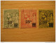 Yvert 51/3 CAT 2002: 11,05 EUR MONACO Overprinted Complete Set - Andere & Zonder Classificatie