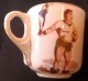 Ca. 1900 PORCELAIN CUP - ILLUSTRATED TORO - TAURIMAQUIA - BULL FIGHTING - Otros & Sin Clasificación