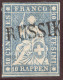 Heimat ZH Russikon 186? Langstempel Gr.30 Auf Strubel Zu#23G - Usados