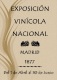 ALFONSO XII. MEDALLA EXPOSICION NACIONAL VINICOLA 1.877 -PERFECCION-. ESPAGNE. SPAIN - Monarchia/ Nobiltà