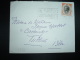 LETTRE TP RAINIER III O,25 OBL.MEC.24-7-1963 MONTE CARLO + JOURNEES PHILATELIQUES AOUT SEPTEMBRE 1963 + HOTEL HERMITAGE - Covers & Documents
