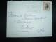 LETTRE TP RAINIER III O,25 OBL.MEC.24-7-1963 MONTE CARLO + JOURNEES PHILATELIQUES AOUT SEPTEMBRE 1963 + HOTEL HERMITAGE - Lettres & Documents