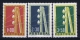 Portugal: Mi 844 - 846  E 815 - 817 MNH/**/postfrisch/neuf 1955 - Neufs