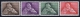 Portugal: Mi 856 - 859  E 827 - 830 MNH/**/postfrisch/neuf 1957 - Unused Stamps