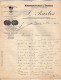 VP3572 - Tabac - Lettre Des Manufactures De Tabacs P. BASTOS à ORAN Pour  Mr Th. SCHLOESING à PARIS - Dokumente