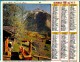 ALMANACH DES P.T.T. 1981 (67)  - Complet ** SAINT SERVAN (35) - ALPES AU PRINTEMPS **  -  Calendrier : JEAN LAVIGNE - Big : 1981-90