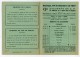 Portugal, Penacova, Cruz Alta, Bussaco, Luso - Excursão Da C.P. 1961, Horário, Timetable, Comboio, Train  (2 Scans) - Europa