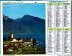 ALMANACH DES P.T.T 1986 (57)  -  Complet ** KARPATHOS (Grèce) - LAC DE THUN (Suisse) ** Calendrier * JEAN LAVIGNE * - Big : 1981-90