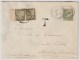 1921 Brief Nach Menton, Mit  Portomarken!, #3073 - Cartas & Documentos