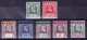 Neu Hebriden 1908/1909 SG#9 * (Mi#6) + 6 Kleine Werte SG#1, 2, 5, 6 , 7, 8 Alle * - Ongebruikt