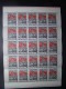 RUSSIA 1968 MNH (**)YVERT 3342. 50 Years Of The Soviet Army - Feuilles Complètes