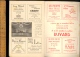 Programme Cinéma LA SCALA Lyon 18 Rue Thomassin Couverture En Buvard 1949 Film L'école Buissonnière / Publicités - Cinéma & Théatre