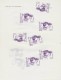 Delcampe - Rwanda 1967 COB BF 7.  4 épreuves D´état Et Essais D'impression. Expo 67. Danseur Indien, Arc Et Flèches, Costumes - 1967 – Montreal (Canada)