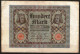 100 Mark, Reichsbanknote. (Berlin) 01/10/1920. Allemagne/Germany. - 10000 Mark