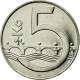Monnaie, République Tchèque, 5 Korun, 1993, TTB+, Nickel Plated Steel, KM:8 - Tsjechië